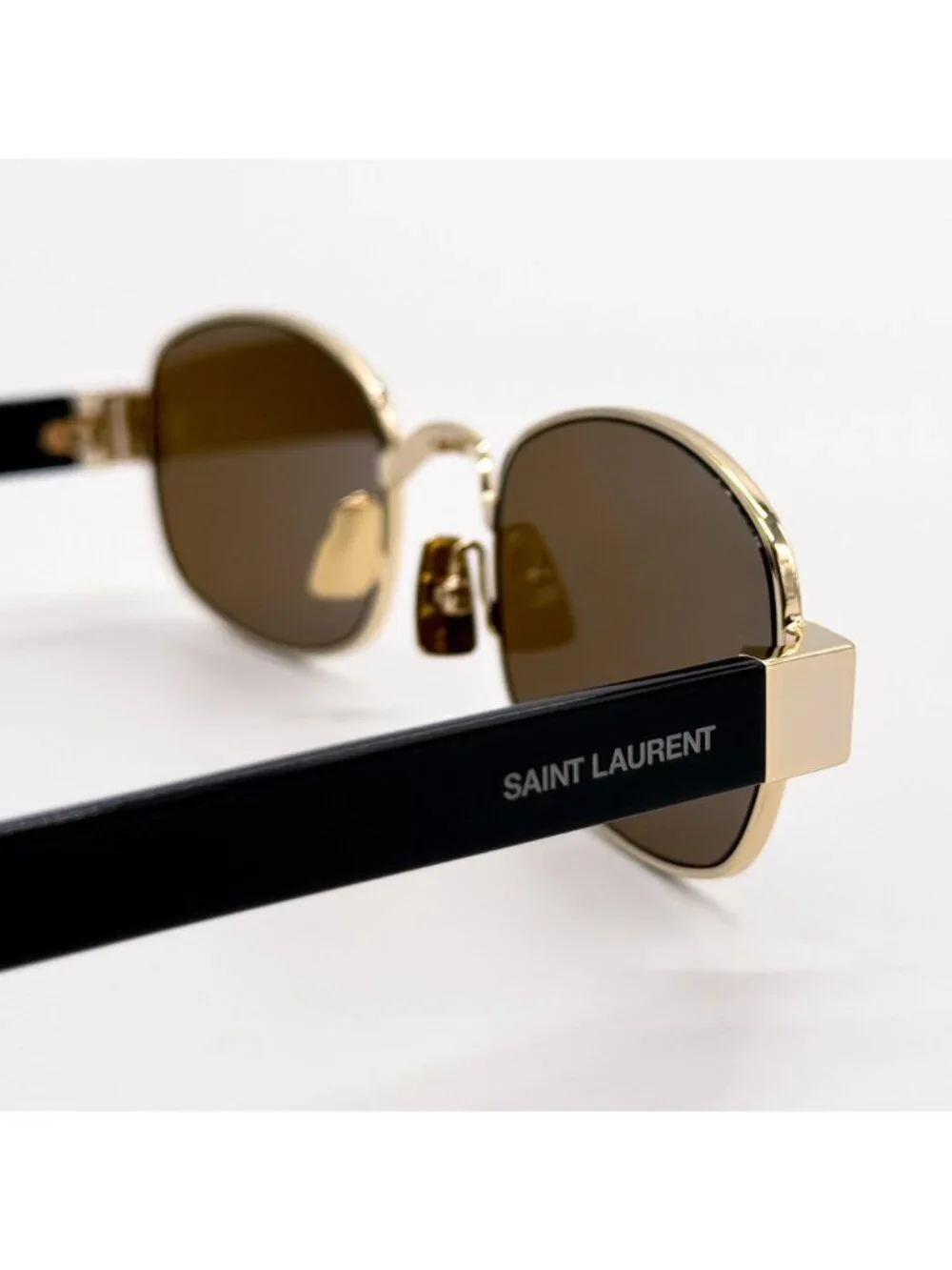 New Saint Laurent Sunglasses SL706 001 Black Brown Unisex Eyewear